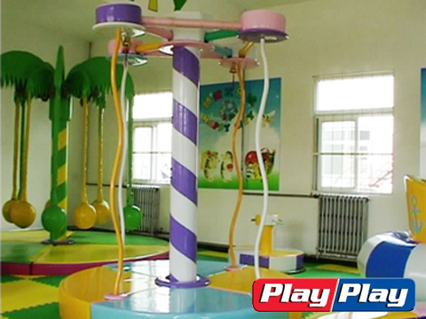 Indoor Playground » Rotating climbing pole