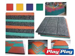 Ground pavement » rubber mat